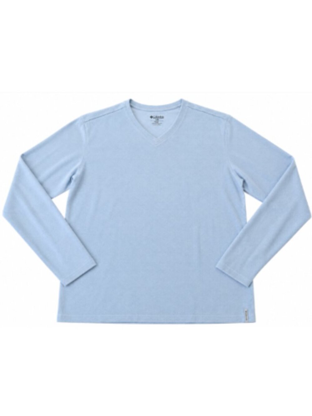 COLUMBIA | Sky Blue Fleece V-neck Pullover